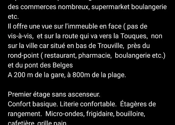Apartmán 2 Pieces 20 M2 Gare Trouville-sur-Mer