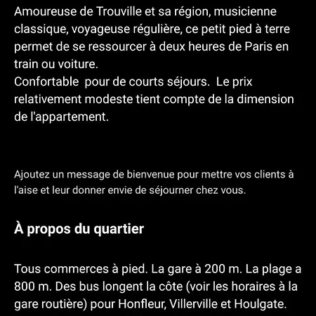 2 Pièces 20 M2 Gare Trouville-sur-Mer